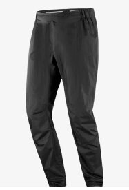 サロモン　SALOMONBONATTI WP PANT U　ボナッティウォータープルーフパンツ　ユニセックス　DEEPBLACK登山パンツ　レインパンツ　アウトドア　トレラン　トレイルランニング　LC2059300