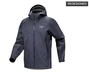 【正規品】アークテリクス ARC’TERYXベータジャケット メンズ Beta Jacket M X00000858401男性用 ハードシェル レインジャケット 保証付 防水 Black Sapphire 紺 24SS PFCフリーのゴアテッ