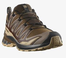 SALOMON サロモン　L47881800　XA PRO 3D V9 GTX　トレイルランニングシューズ　ゴアテックス　メンズ/トレイルランニングシューズ　GORE-TEX　安定性　耐久性　Dark Earth / Desert Tan / Black