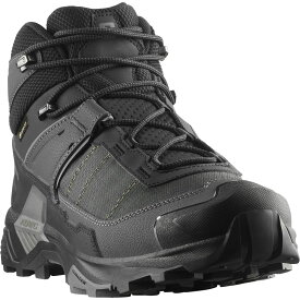 SALOMON サロモン　X ULTRA 5 MID WIDE GTX　エックスウルトラ5ミッドワイド　ゴアテックス　メンズ　/軽量ハイキングシューズ　GORE-TEX　ハイキングシューズ　ベストセラー　L47755400　幅広BLACK/ASPHALT/CASTLEROCK