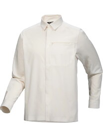 国内正規品　Arc’teryx　アークテリクススカイラインLSシャツ メンズ　Skyline LS Shirt Mロングスリーブ　長袖　　Arctic Silk　白機能シャツ　アウトドア/登山/トレッキング/トップス/カットソー/シャツ速乾　軽量　立体構造　X00001062103