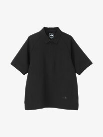THE NORTHFACE ザ・ノース・フェイストランクルショートスリーブジップポロシャツ（ユニセックス）　遮熱　UVカット　通気性　カジュアル　ライフスタイル　NT22660