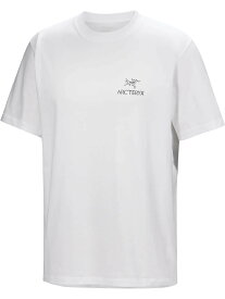 【国内正規取扱品】Arc’teryx　アークテリクス　X00000953503クラッグ SL コットン バード ワード ショートスリーブ メンズ　Kragg SL Cotton Bird Word SS M　Tシャツ男性用　White Light / Black
