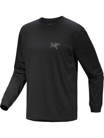 【国内正規取扱品】Arc’teryx　アークテリクス　X00000953601Kragg SL Cotton LS M　クラッグ SL コットン ロングスリーブ メンズ　Tシャツ24K Blackクライミング/アウトドア/登山/トレッキング/トップス/カットソー/シャツ速乾　軽量　立体構造