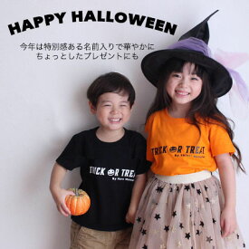 ハロウィン 仮装 名入れ tシャツ 名前入 ハロウィーン プレゼント Halloween ハロウィン ハロウィンパーティー 70 80 90 100 110 120 120 140 150 ハロウィン親子コーデ ハロウィンコーデ ホラーナイト衣装 家族お揃い ジャックオランタン ジャックオーランタン