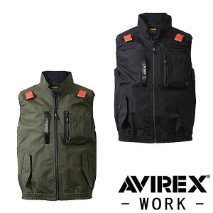 AV412 ���[�N�x�X�g �����Y AVIREX WORK �t�� ��ƕ� ��ƒ� �y�Ж��h�J�����z���[�N ���j�t�H�[�� �󒲃E�F�A �T�C�h�t�@�� M�`5L �|���G�X�e��100��
