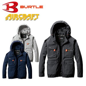 AC2031 エアークラフトACブルゾン ユニセックス BURTLE バートル 春夏作業服 作業着 ファン付き作業服 S〜3XL ナイロン90%・ポリウレタン10% ウェアのみ販売