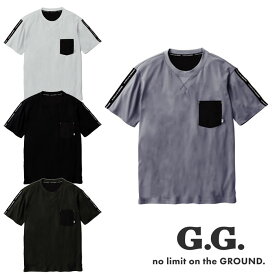 0135-53 半袖Tシャツ 胸ポケット付き 桑和 SOWA Tシャツ・ニット S〜4L ポリエステル50％・ポリプロピレン50％ 消臭機能 吸汗速乾 ストレッチ 軽量