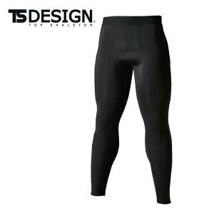 8022 スペースシールドウォームロングパンツ ts デザイン TS DESIGN インナーパンツ 作業着 作業服 インナー S M L LL 3L 本体:ポリエステル85%・ポリウレタン15% マイクロフリース:ポリエステ