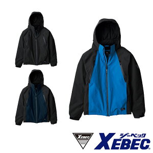 512 防水防寒ブルゾン XEBEC ジーベック 秋冬 作業服 作業着 JIS制電 2WAYストレッチ SDGs対応 撥水 防水性 透湿性 SS S M L LL 3L 4L 5L 6L ポリエステル100% エコ2WAYストレッチリップ