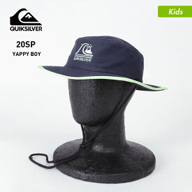 【SALE】 QUIKSILVER/クイックシルバー キッズ サーフハット AQKHA03284 帽子 ぼうし アウトドア ビーチ 海水浴 プール ジュニア 子供用 こども用 男の子用