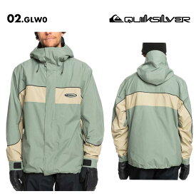 QUIKSILVER/クイックシルバー メンズ GORE-TEX スノージャケット HIGH ALTITUDE JK 2024-25 SNOW EQYTJ03467 スノーウェア スノボウェア スノーボードウェア スキーウェア ボードウェア ブランド ベンチレーション おしゃれ 男性用 《MDW》 型落ち アウトレット SS限定