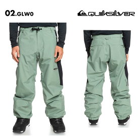 QUIKSILVER/クイックシルバー メンズ GORE-TEX スノーウェア パンツ HIGH ALTITUDE PT 2024-25 SNOW EQYTP03216 スノボウェア スノーボードウェア スキーウェア ボードウェア ブランド おしゃれ 男性用 《MDW》 型落ち アウトレット SS限定