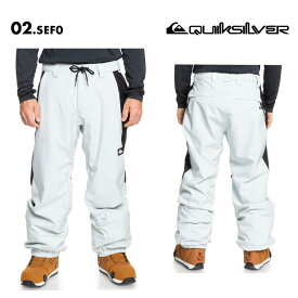 QUIKSILVER/クイックシルバー メンズ スノーウェア パンツ SNOW DOWN PT 2024-25 SNOW EQYTP03214 スノボウェア スノーボードウェア スキーウェア ボードウェア ブランド おしゃれ 男性用 《MDW》 型落ち アウトレット SS限定