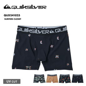 QUIKSILVER/クイックシルバー メンズ インナーパンツ SURFERS CLOSET 2024 SPRING QUD241025 アンダーショーツ インナーショーツ ボードショーツ トレーニングウェア 海パン 海 水遊び 川 ブランド オシャレ 男性用