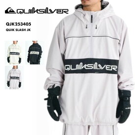 QUIKSILVER/クイックシルバー メンズ スノーウェアジャケット QUIK SLASH JK 2025-26SNOW QJK253405 スノーウェア スノー スキー スノボ スノーボード ウインタースポーツ ボードウェア 防寒 ブランド ベンチレーション おしゃれ 男性用