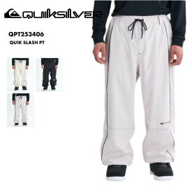 QUIKSILVER/クイックシルバー メンズ スノーウェアパンツ QUIK SLASH PT 2025-26SNOW QPT253406 スノーウェア スノー スキー スノボ スノーボード ベンチレーション スノボウェア 防寒 ブランド おしゃれ 男性用