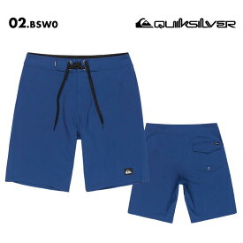 QUIKSILVER/クイックシルバー メンズ サーフパンツ SURFSILK KAIMANA 20NB 2025 SPRING GLOBAL EQYBS04892 ボードショーツ 水着 無地 サーフィン プール 海水浴 海 ビーチ 川遊び アウトドア 男性用 《☆》 SS限定