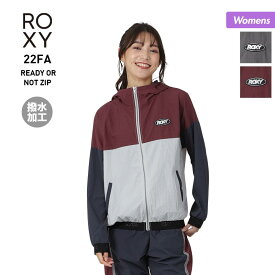 ROXY/ロキシー レディース フィットネスジャケット RJK224523 ナイロンジャケット フィットネスウェア ランニング フード付き 女性用