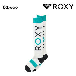 ROXY/ロキシー レディース スノー ソックス MISTY SOCKS 2025-26SNOW ROA253403 靴下 スノボ スノーボード スキー ウインタースポーツ 防寒 くつした ブランド おしゃれ 女性用