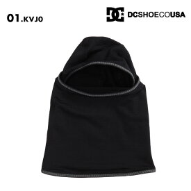 DC SHOES/ディーシー メンズ バラクラバ FELONY BALACLAVA 2024SNOW DOA243922 スノーボード スキー スノボ 防寒 首元 フード付きネックウォーマー ブランド タイトフィット 透湿性 速乾性 男性用 型落ち アウトレット