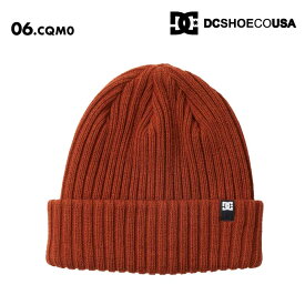 DC SHOES/ディーシー メンズ ニット帽 FISH N DESTROY 2 2024 FALL DBE244221 折り返し ふわふわ 暖かい 小顔効果 防寒 冬用 雪遊び 冬小物 ニットキャップ ビーニー ロゴ 撥水 帽子 通勤 通学 リブ編み ワンポイント ロゴ ブランド 男女兼用 《☆》