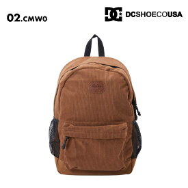 DC SHOES/ディーシー メンズ バックパック BACKSIDER CORD 2024 FALL DBP244208 リュック 鞄 かばん ザック 25L コーデュロイ 秋冬 メッシュポケット 通勤 通学 《☆》