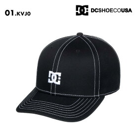 DC SHOES/ディーシー メンズ キャップ DC CAP STAR SNAPBACK 2025 SPRING DCP251219 帽子 ぼうし 紫外線対策 ベースボールキャップ サイズ調整 無地 シンプル ロゴ ブランド 正規品 男性用 《☆》