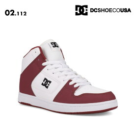 DC SHOES/ディーシー メンズ シューズ MANTECA 4 HI 2025 SPRING DM251003 スニーカー ハイカット 靴 運動靴 スケボーシューズ ブランド かっこいい ロゴ ブランド 正規品 男性用 《☆》