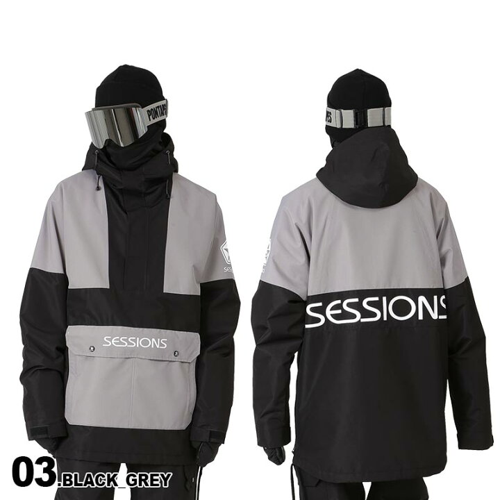 楽天市場】【SALE】 SESSIONS セッションズ メンズ スノーボードウェア 