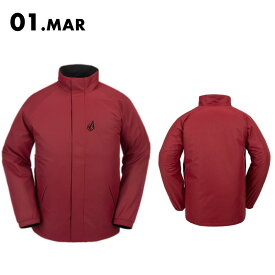 VOLCOM/ボルコム メンズ スノーウェアジャケット G0652412 スノージャケット スノボウェア スノーウェア スキーウェア 上 防寒 ウインタースポーツ コラボ 男性用 ブランド 《MDW》 型落ち アウトレット