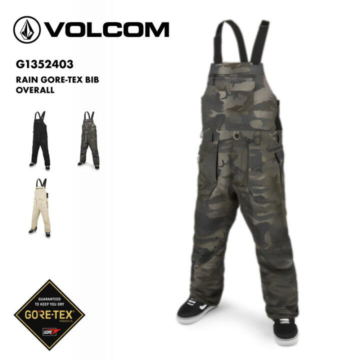 楽天市場】VOLCOM/ボルコム メンズ GORE-TEX スノービブパンツ 