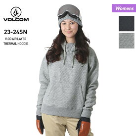 全品10％OFF券配布中 【SALE】 VOLCOM/ボルコム レディース プルオーバー パーカー H4152404 長袖 フード付き インナーフリース フリース スキー スノーボード スノボ 防寒 女性用