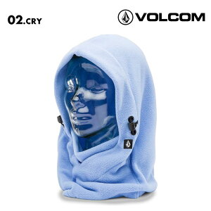 VOLCOM/ボルコム レディース フードネックウォーマー V.SCOUT HOODY 2025 SNOW K5552501 スノボ スノーボード スキー 防寒 フリース アウトドア 雪山 ブランド おしゃれ 女性用