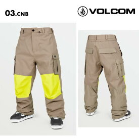 スノーボードウェア ボードウェア スノボウェア VOLCOM/ボルコム メンズ スノーウェア パンツ NWRK BAGGY PANT 2025 SNOW G1352509 スノーボード スキー ウインタースポーツ 防寒 スノボウェア スキーウェア ボトムス ルーズフィット カーゴポケット ウエストバンド 男性用