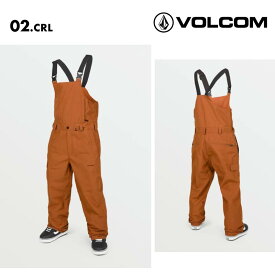 VOLCOM/ボルコム メンズ スノーウェア ビブパンツ V.CO SPARTA BIB OVERALL 2025 SNOW G1352513 スノーボード スキー ウインタースポーツ 防寒 スノボウェア スキーウェア ボトムス ルーズフィット カーゴポケット 伸縮性サスペンダー 男性用 《MDW》