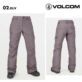 VOLCOM/ボルコム レディース スノーパンツ KNOX INS GORE-TEX PANT 2025 SNOW H1252501 スノーボード スキー ゴアテックス 防寒 スノボウェア スキーウェア ボトムス スリムフィット ミッドライズ メッシュ裏地 女性用 《LDY》