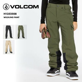 スノーボードウェア ボードウェア スノボウェア VOLCOM/ボルコム レディース スノーウェア パンツ WILDLING PANT 2025 SNOW H1352508 スノーボード スキー ウインタースポーツ 防寒 スノボウェア スキーウェア ボトムス リラックスフィット バックポケット 女性用 《LDY》