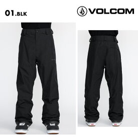 VOLCOM/ボルコム スノーボードウェアメンズ スノーパンツ DUA GORE-TEX PANT 2026 SNOW G1352607 スノーウェア スノボウェア スノーボード スキー パンツ単品 ベンチレーション付き ゲレンデ 防寒着 アウター ゴアテックス 男性用
