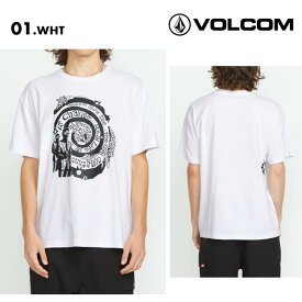 VOLCOM/ボルコム メンズ 半袖 Tシャツ TT SENSE CONSTANT SST 2025 SPRING A4312503 リラックスフィット ルーズフィット カジュアル プリント クルーネック ゆったり おしゃれ かっこいい ブランド 男性用 《☆》