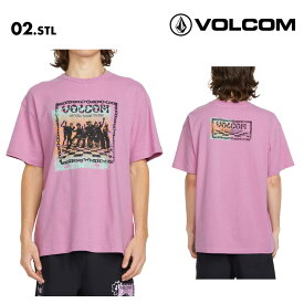VOLCOM/ボルコム メンズ 半袖 Tシャツ FA F RYGALSKI SST 2025 SPRING A4312506 リラックスフィット ルーズフィット カジュアル プリント クルーネック ゆったり おしゃれ かっこいい ブランド 男性用 《☆》