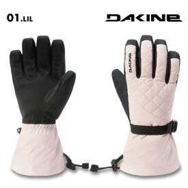 DAKINE/ダカイン レディース 5指グローブ WOMENS LYNX GLOVE BE237-774 2024 SNOW スノーグローブ スノボ スキー 防寒 防風 撥水 ヒートポケット 手袋 かわいい おしゃれ 雪山 登山 ウィンタースポーツ ブランド 正規品 女性用 スキー用品 《L・ピンク》 型落ち アウトレット