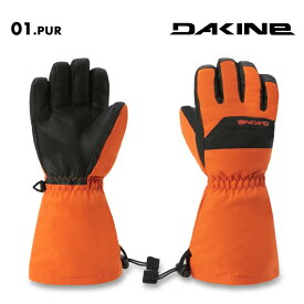 DAKINE/ダカイン キッズ 5指グローブ 《YOUTH》 YUKON GLOVE 2024 SNOW BE237-792 スノボ スキー スノーグローブ 防寒 耐水 撥水 防湿 シンプル 雪山 ゲレンデ ジュニア 子供用 こども用 男の子用 女の子用 型落ち アウトレット