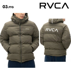 RVCA/[J Y fB[X jZbNX AE^[ J[L A[XJ[ ݃J[L MTCY RVCA PUFFER JACKET BE042-767 WPbg t[hE\ h[R[h du  h g