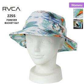 RVCA ルーカ レディース バケット ハット 帽子 BC043-902 日焼け防止 紫外線対策 ぼうし アウトドア チューリップハット サファリハット フェス 総柄 ビーチ トラベル 海 旅行 レジャー リゾート カジュアル ハワイアン 切手柄 激安 アウトレット 女性用 《OTLSS》 《☆》