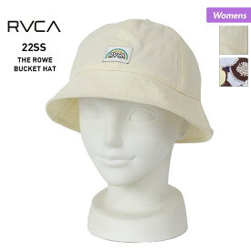 RVCA ルーカ レディース バケットハット 帽子 ホワイト レトロ花柄 総柄 トロピカル BC043-904 紫外線対策 ぼうし ハット アウトドア 日よけ 紫外線対策 日焼け防止 チューリップハット 北欧風 レトロ かわいい カジュアル リゾート 旅行 コンパクト 女性用 《OTLSS》 《☆》