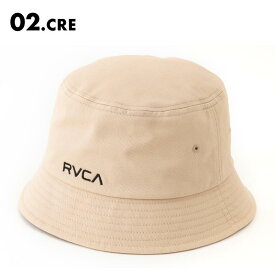 RVCA/ルーカ メンズ バケットハット BUCKET HAT 2024 SPRING BE041-930 シンプル バイザー 短め コットン ブラック ベージュ ロゴ ブランド おしゃれ 春夏 正規品 男性用 《OTMSS》 《☆》 型落ち アウトレット