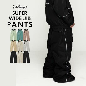 スノーボードウェア スキーウェア パンツ メンズ レディース ボードウェア スノボウェア スノボ ウェア スノーボード スノボー スキー スノボーウェア スノーウェア ウエア オーバーサイズ 大きい ビッグシルエット ベンチレーション age-756 《MDW》