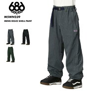 686/シックスエイトシックス メンズ スノーパンツ MENS DOJO SHELL PANT 2025-26 WINTER M5WN239 スノー…
