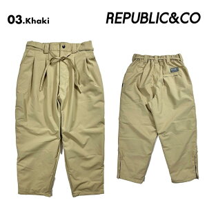 Republic & Co/pubN Y Xm[EFA pc WIDE EAZY PANTS 2024-25 SNOW WIDE_EAZY Xm{EFA Xm[{[hEFA XL[EFA {[hEFA h uh  jp sMDWt